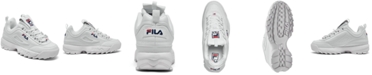 Fila Big Kids Disruptor II Casual Athletic Sneakers from Finish Line